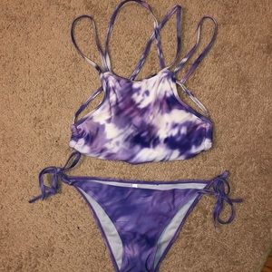 Tie-Dye Bikini Set